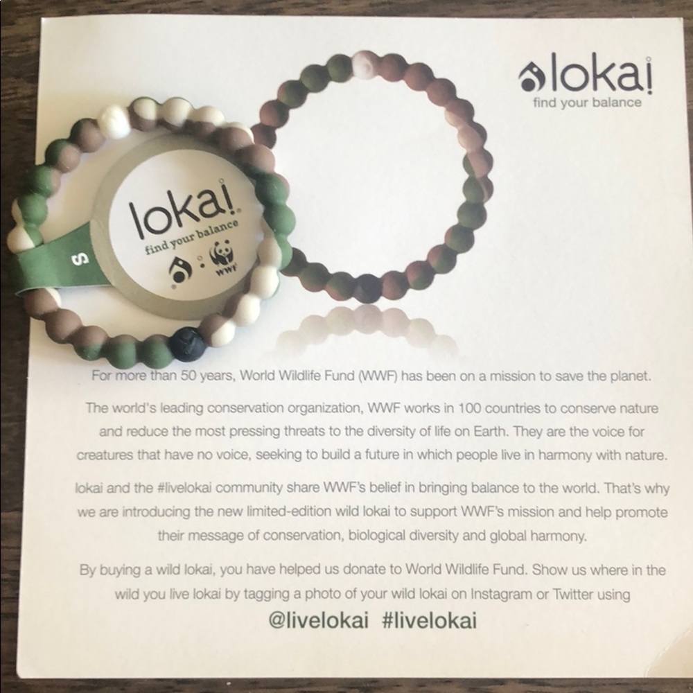 Lokai Bracelet World Wildlife Fund Edition